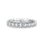 Riviera Zircon Stone Band- Silver